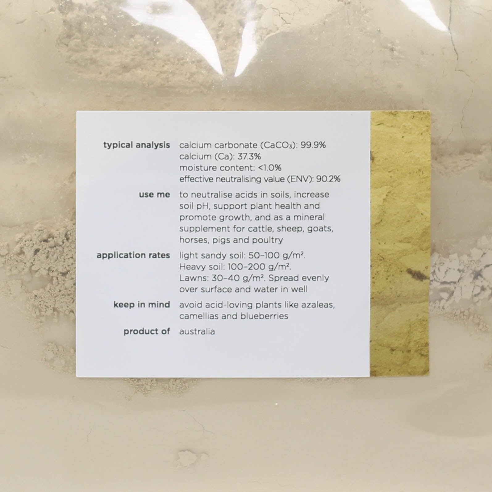Garden Lime Powder