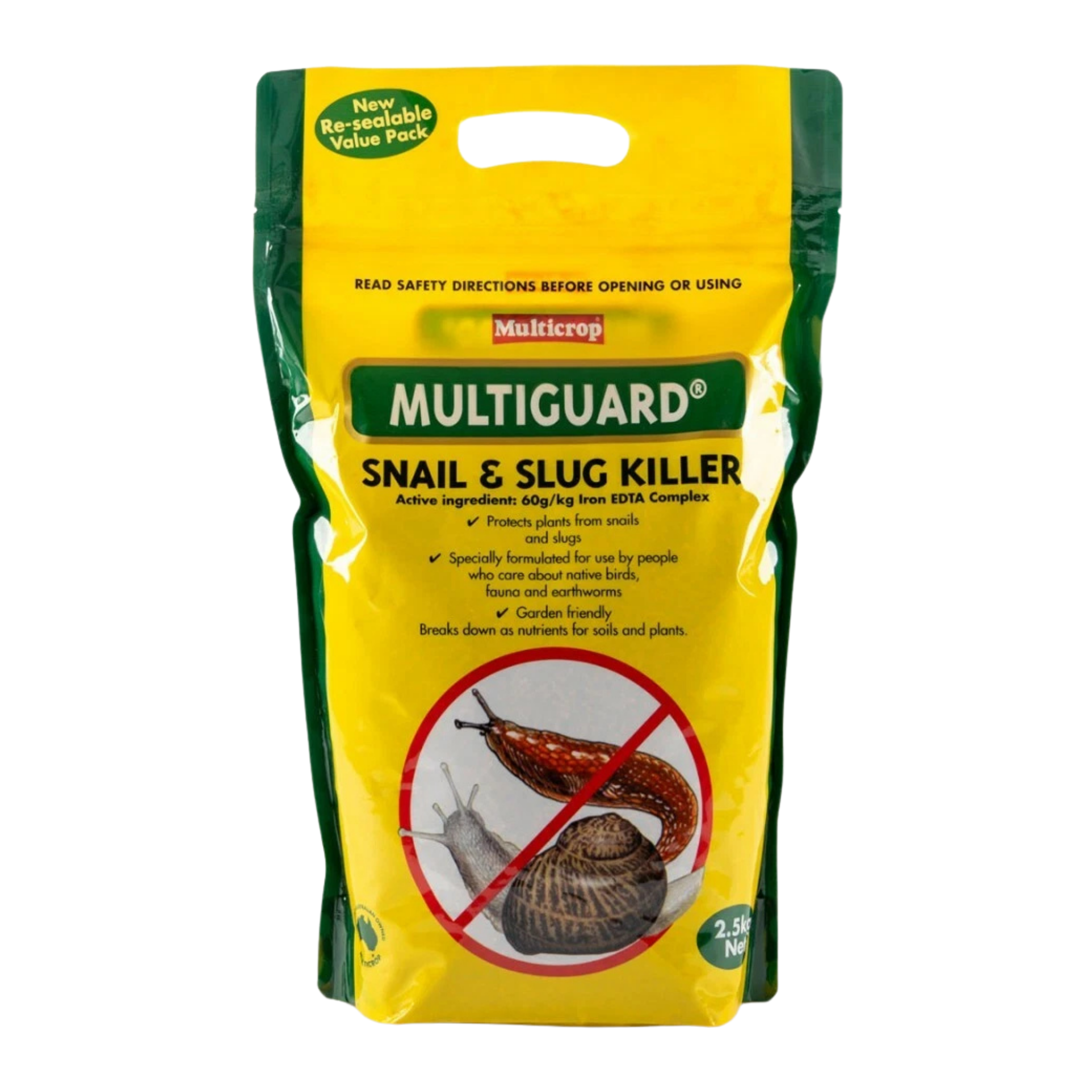 Multiguard Snail & Slug Killer Pellets — Pet Safe 2.5 Kg